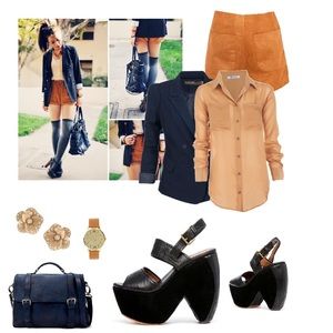 Gee WaWa Flora Platform Sandals